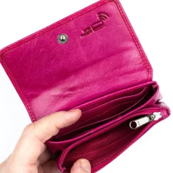 A. Eriksson lompakko Flower Aino Fuksia