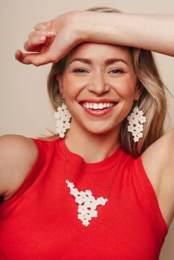 Aarikka korvakoru Kukkaset U008