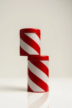 Aarikka peltipurkki Riemuraita M punainen