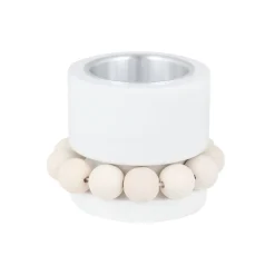 Aarikka Prinsessa kynttilänjalka valkoinen