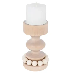 Aarikka Prinssi kynttilänjalka beige