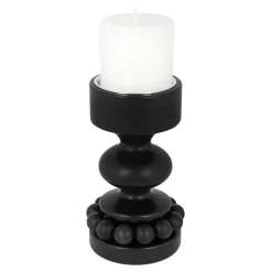 Aarikka Prinssi kynttilänjalka musta