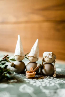 Aarikka Saunatonttu Grillaaja villanruskea