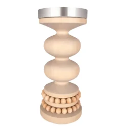 Aarikka Tsaaritar kynttilänjalka lakattu puu