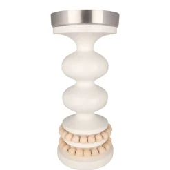 Aarikka Tsaaritar kynttilänjalka luonnonvalkoinen