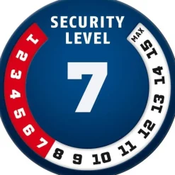 Abus taittolukko Bordo 5700/80 musta