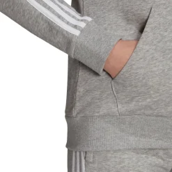 Adidas collegetakki 3S ft fz hoody w GL0802