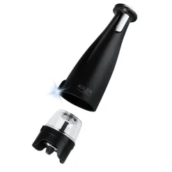 Adler suola- ja pippurimylly elektroninen musta