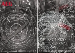 Aeg astianpesukone FFB62407ZW 45 cm valkoinen