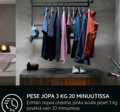 Aeg pesukone LR834T86N PowerCare 8 kg