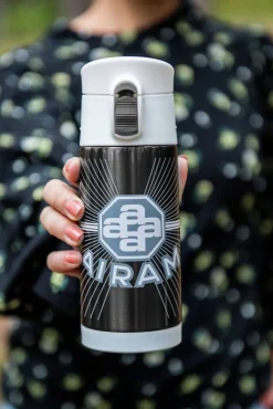 Airam Klassikko teräsmuki 0,35 L musta