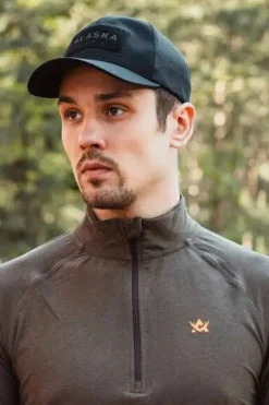 Alaska lippis Trucker Cap Black