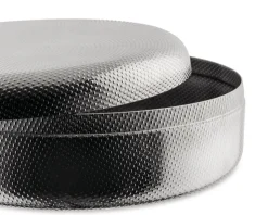 Alessi Extra Ordinary Texture säilytyspurkki 3,1 L  teräs