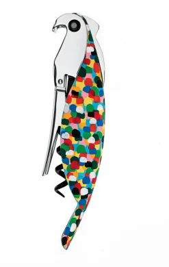 Alessi Parrot korkkiruuvi Proust, värikäs