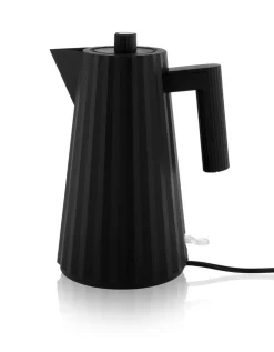 Alessi Plisse vedenkeitin 1,7 L musta