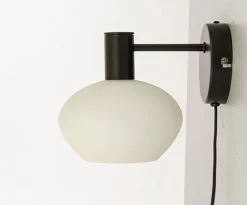 Aneta Lighting Bell seinävalaisin musta/valkoinen