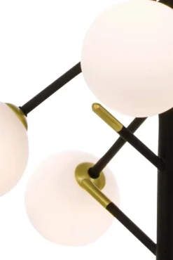 Aneta Lighting kattovalaisin Akrobat 5-os musta/mattamessinki