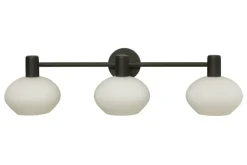 Aneta Lighting kylpyhuoneen seinävalaisin Elba 3-osainen mus