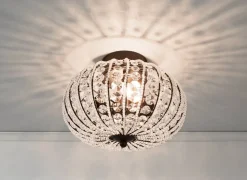 Aneta Lighting plafondi Edda musta