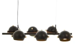 Aneta Lighting riippuvalaisin Bow 6-os. musta