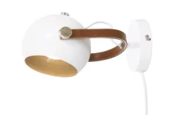 Aneta Lighting seinävalaisin Bow valkoinen