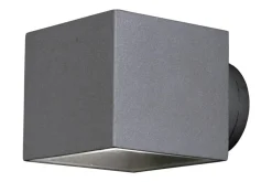 Aneta Lighting ulkoseinävalaisin Ekerum harmaa kantikas