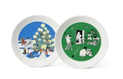 Arabia Muumi lautassetti Piirustus & Joulu