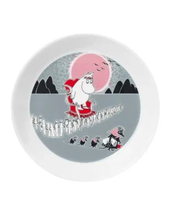 Arabia Muumi Seikkailu Lautanen Muutto 19 cm