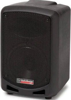 AudioDesignPRO kannettava akkukäyttöinen aktiivikaiutin&mikki /USB/BT/SD