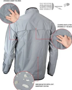 Avento heijastava takki miehille XL