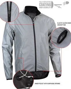 Avento heijastava takki miehille S