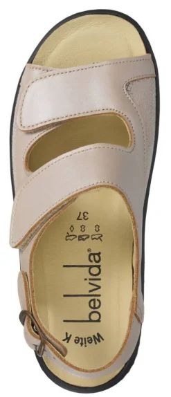 Belvida työsandaalit 15.516.0-007 Taupe