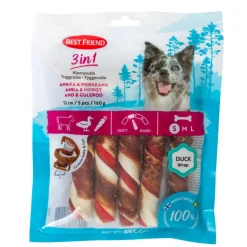 Best Friend kierrerulla 3in1 ankka&porkkana 12 cm 5 kpl 160