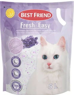 Best Friend Laventeli kissanhiekka Fresh & Easy 5L