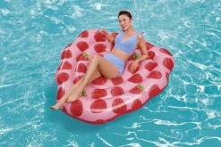 Bestway tuoksuva uimapatja vadelma 165x151 cm