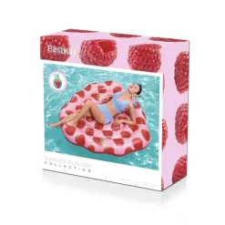 Bestway tuoksuva uimapatja vadelma 165x151 cm