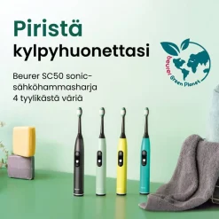 Beurer sähköhammasharja Sonic SC50 Splashy lemon