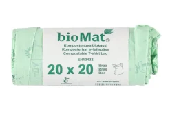 Biomat bio roskapussi sangallinen 20 kpl 20 l