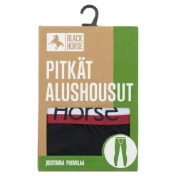 Black Horse pitkät puuvilla-alushousut I147