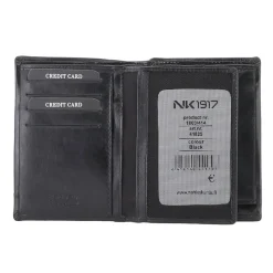 BLC nahkalompakko NK1917 1003/414 Musta