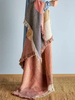 Bloomingville Arni Throw, Brown, Recycled Cotton