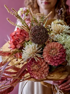 Bloomingville koristeoksa Eucalyptus punainen