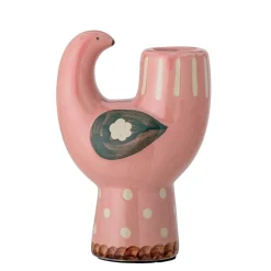 Bloomingville kynttilänjalka Trudy roosa