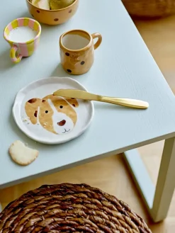 Bloomingville Mini astiasto Fenix ruskea