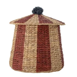 Bloomingville Mini kori Birsen kannella punainen/beige