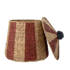 Bloomingville Mini kori Birsen kannella punainen/beige