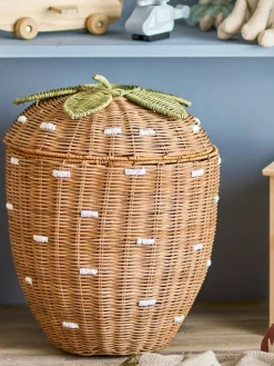 Bloomingville Mini kori Pelino kannella ruskea