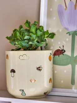 Bloomingville Mini kukkaruukku Agnes valkoinen