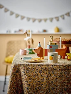 Bloomingville Mini lautanen Agnes oranssi