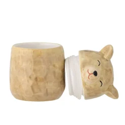 Bloomingville Mini purkki Puk kannella ruskea